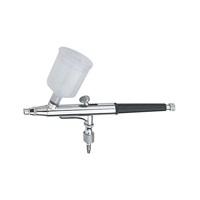 Mini dubbel action spray pistol nagelkonst spray pistol