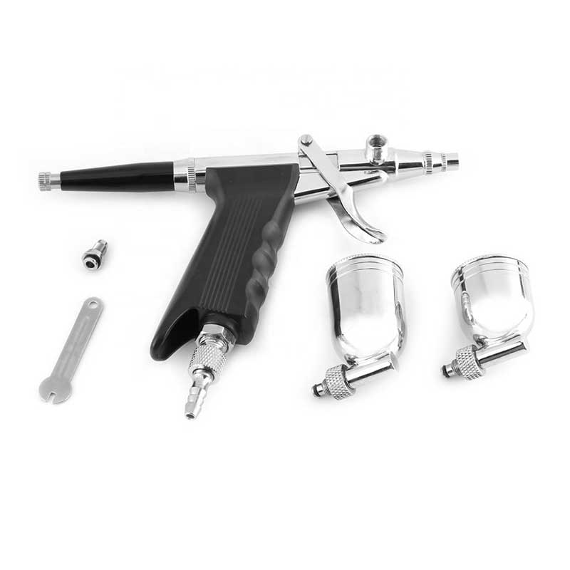 Kosmetisk makeup Airbrush Gun för ansikte, kropp, bilmålning, nagelkonst, konst, fotor retuschering, kakedekoration, t-shirttryck